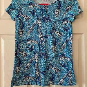 RARE! 🧜‍♀️ Lilly Pulitzer Nice Tail Mermaid Shirt